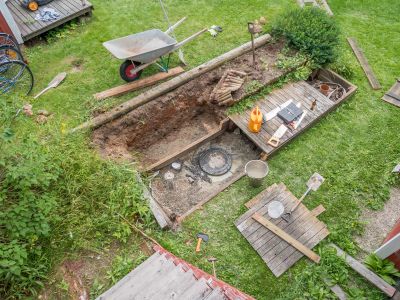 Septic System Backfilling