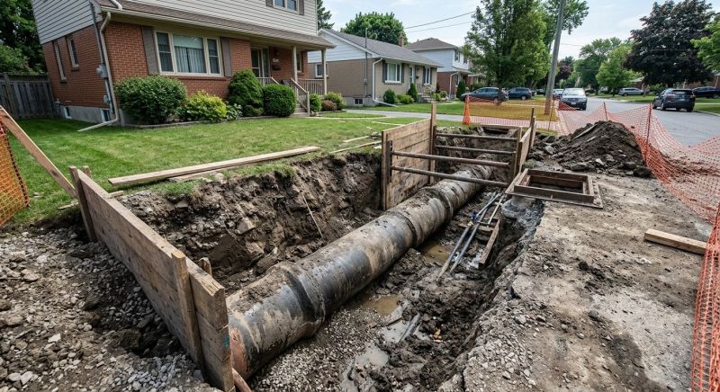 Sewer Line Installation in Austin, TX