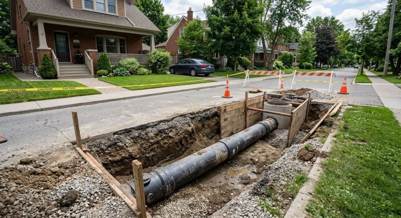 Sewer System Installation in Austin, TX